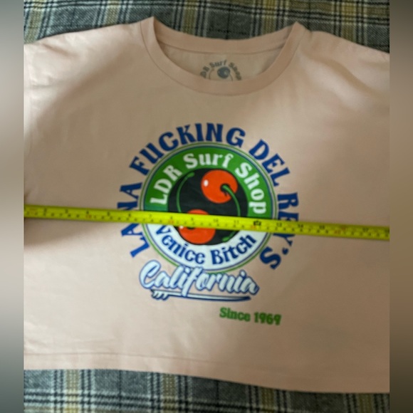 Lana Del Rey Surf Shop Pop Up LDR Village Crop Top Authenthic SUPER RARE MINT+++ - Picture 4 of 9